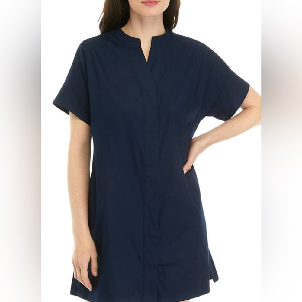 Crown & Ivy Navy Pullover Dress